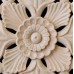 FLR-07: Fret Carved Rosette Flower